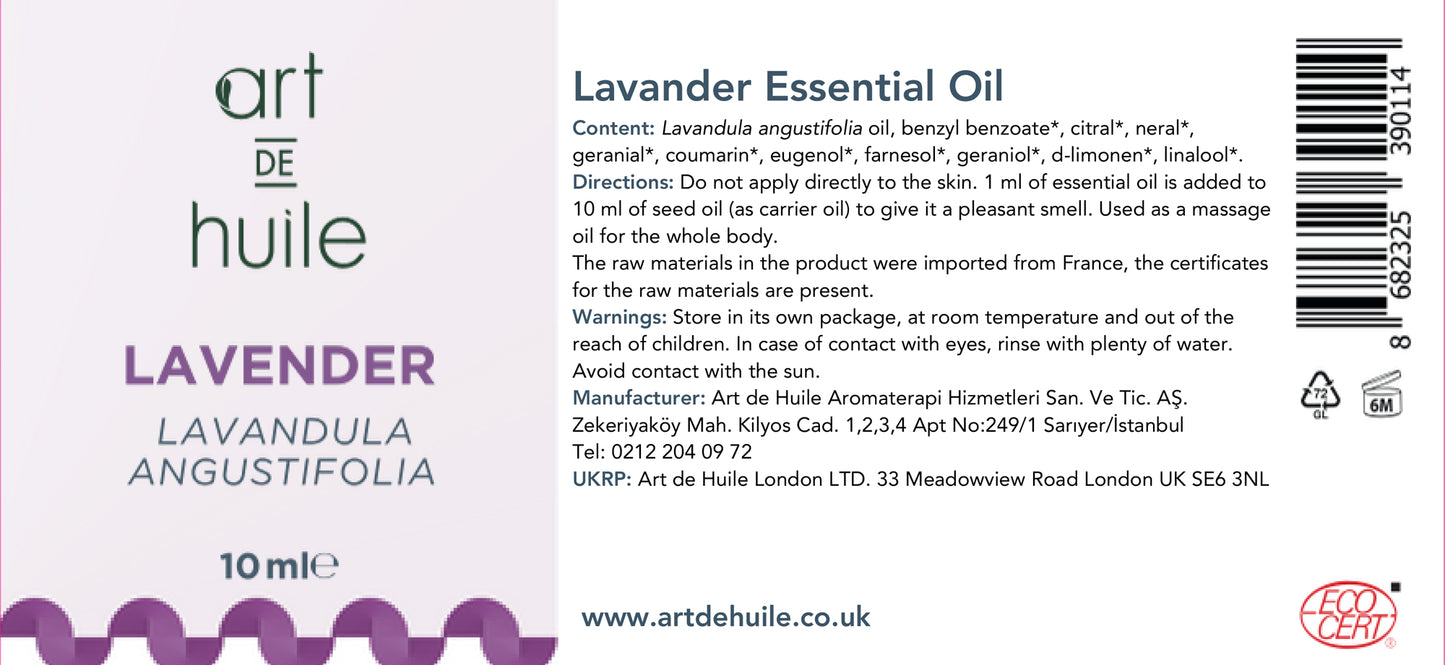 Lavender Essential Oil 10 ml