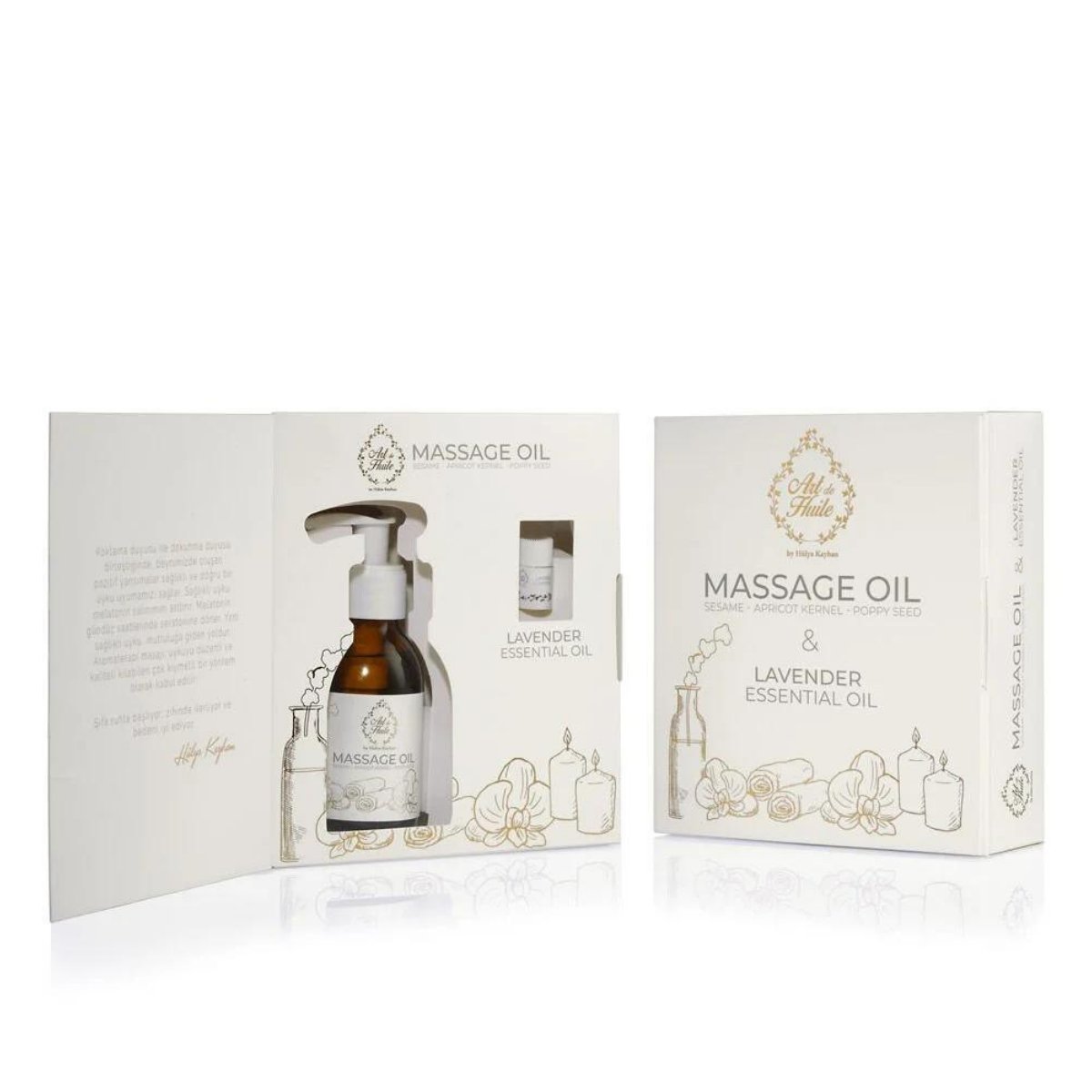 Lavender 102 ml - Massage Set