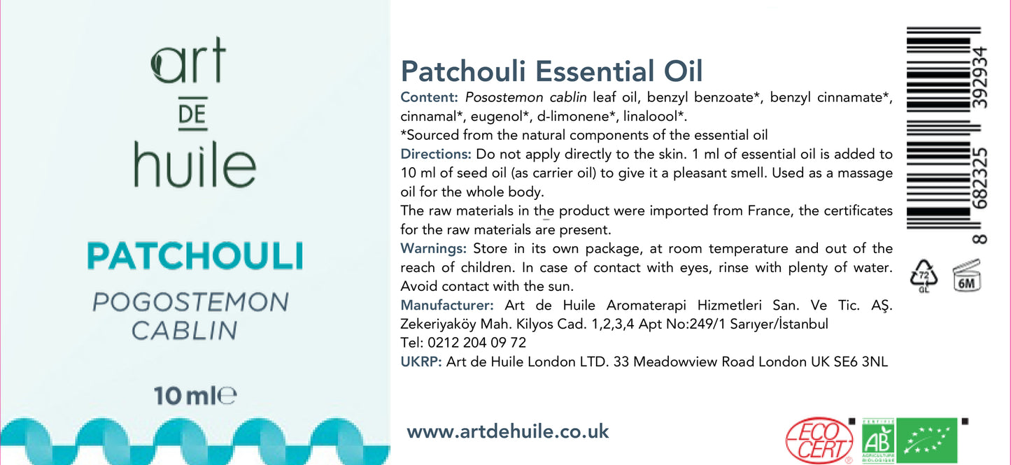 Patchouli Essential Oil 10 ml