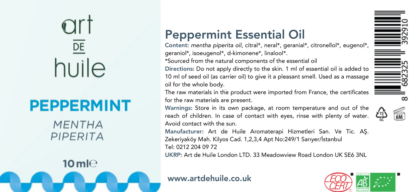 Peppermint Essential Oil 10 ml