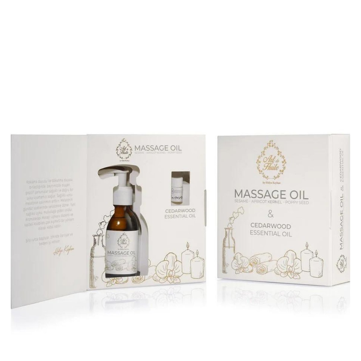 Cedarwood 102 ml - Massage Set