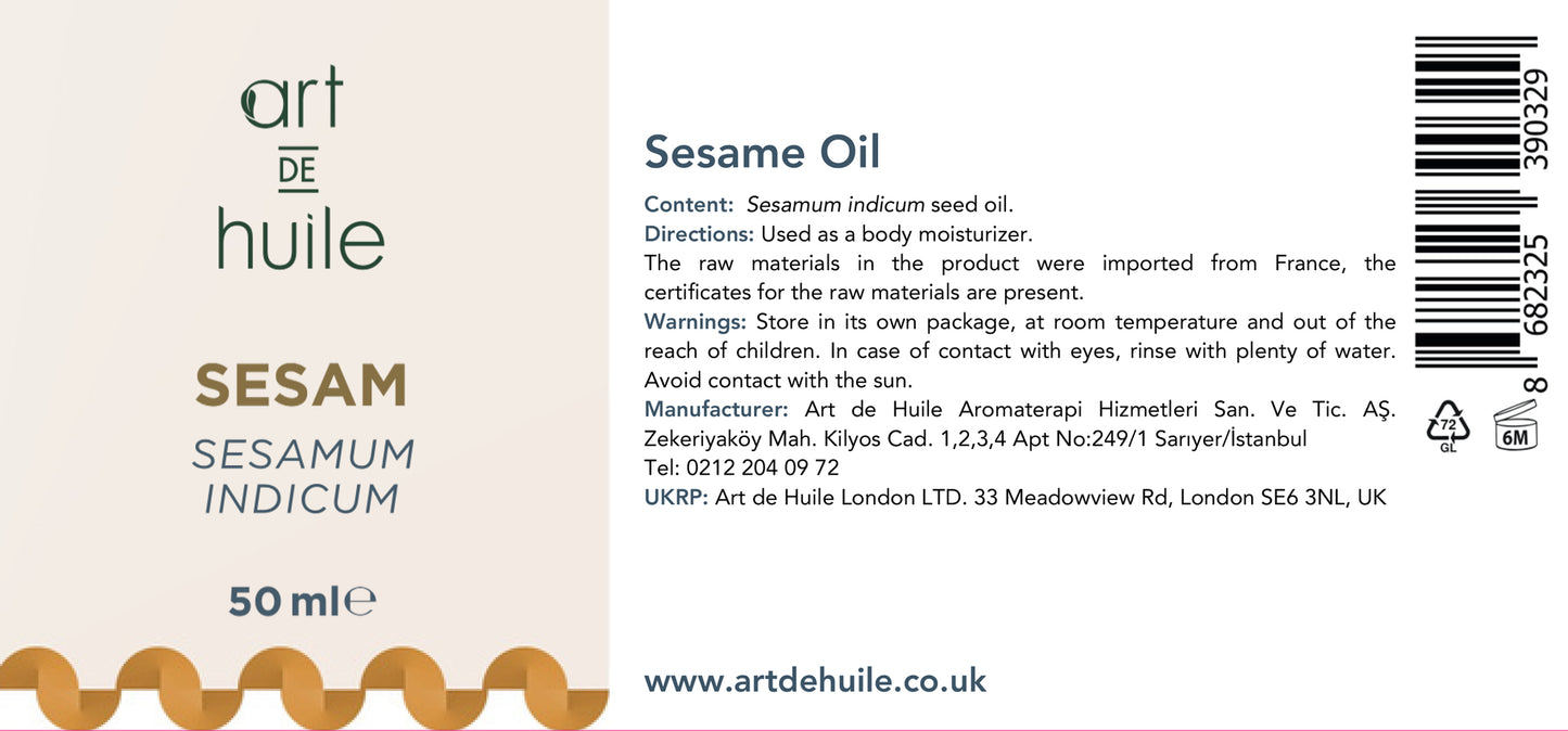 Sesame Oil 50 ml