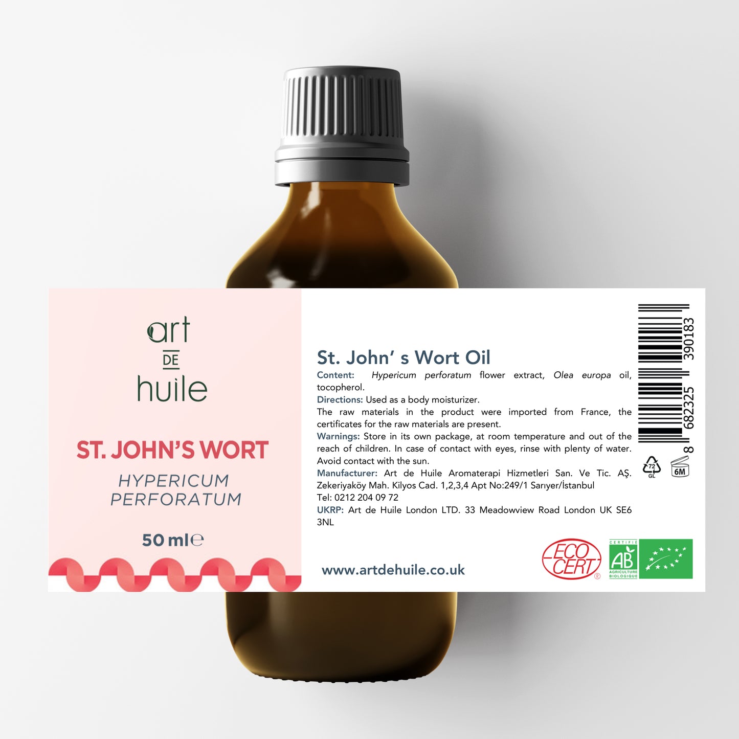 St. John's Wort (Hypericum) Oil 50 ml