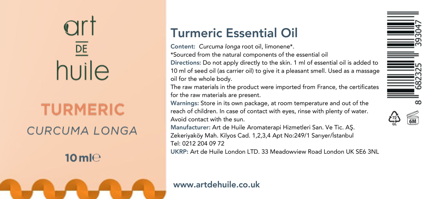 Turmeric Essential Oil 10 ml
