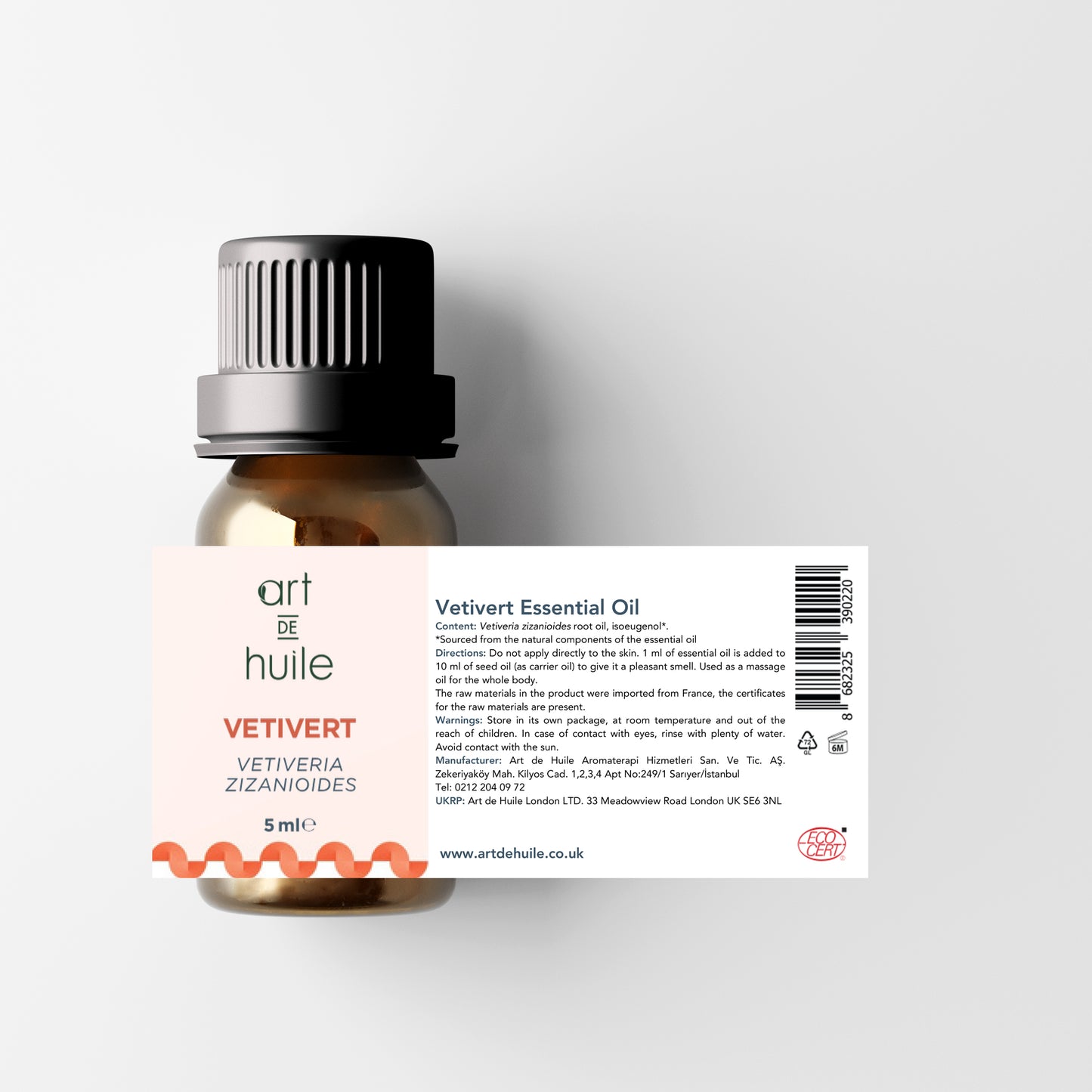 Vetivert Essential Oil 50 ml