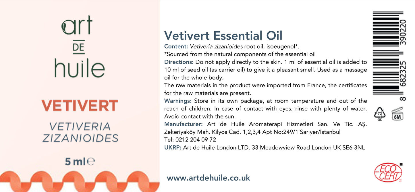 Vetivert Essential Oil 50 ml