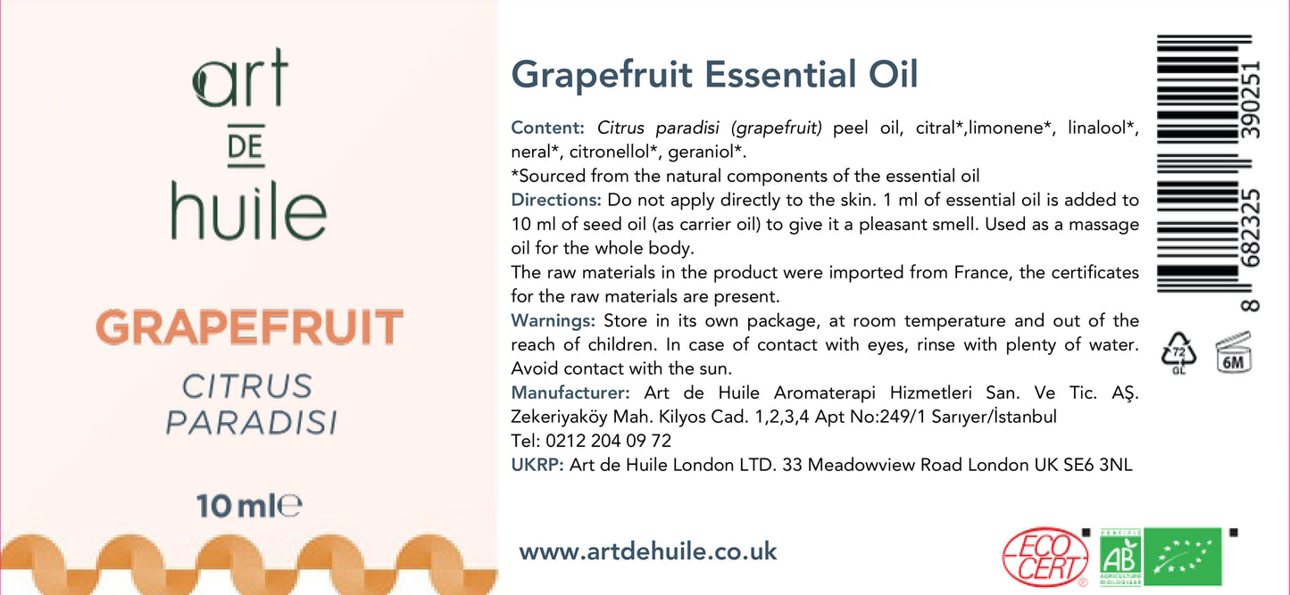 Grapefruit Essential Oil 10 ml