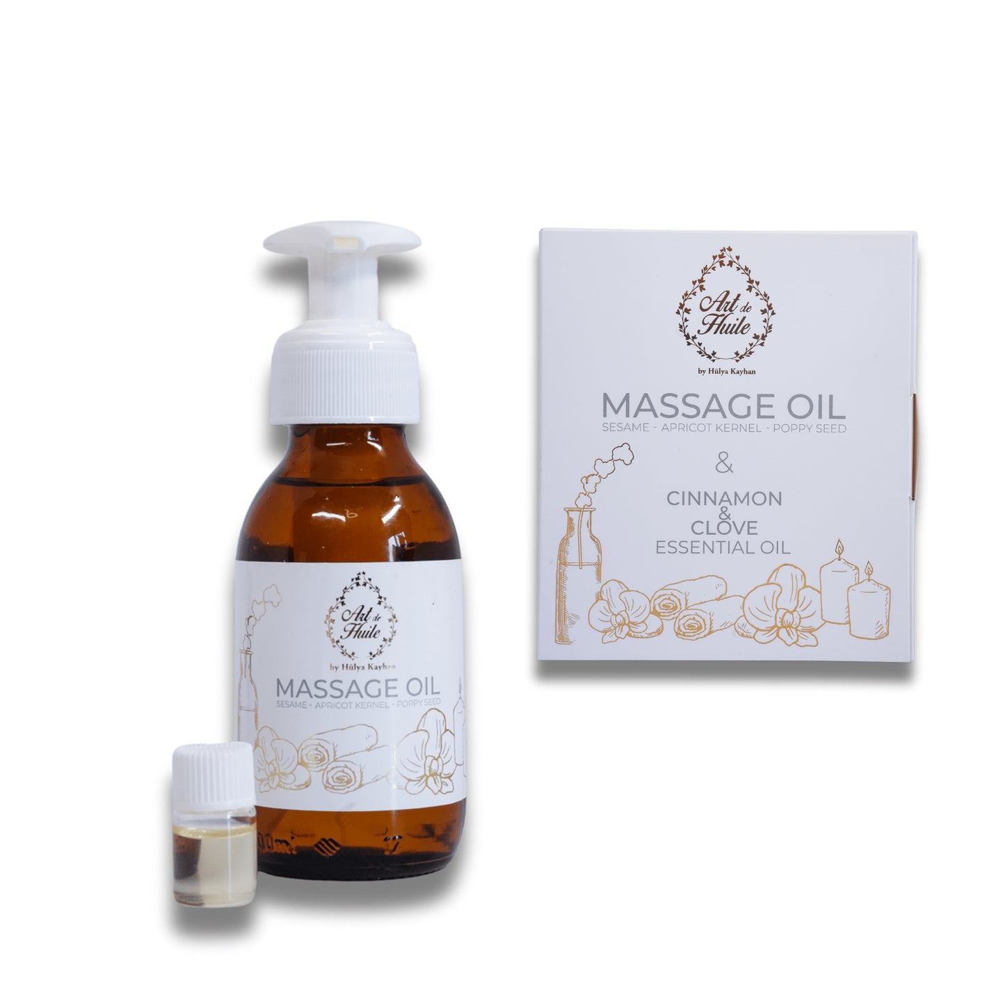 Cinnamon & Clove 102 ml - Massage Set